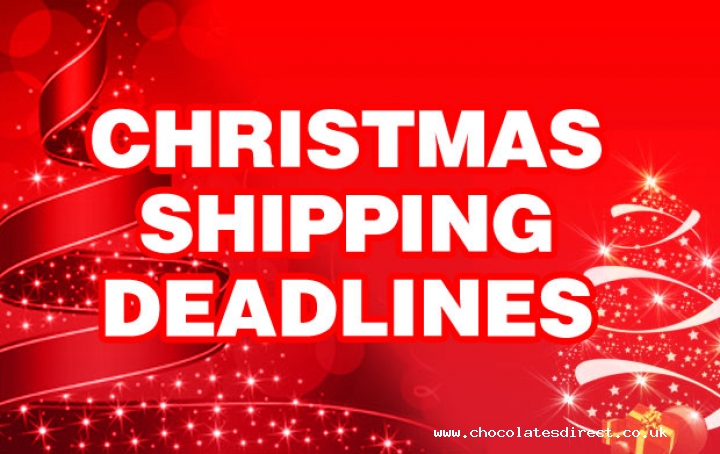 Christmas Shipping Update - Final Shipping Dates