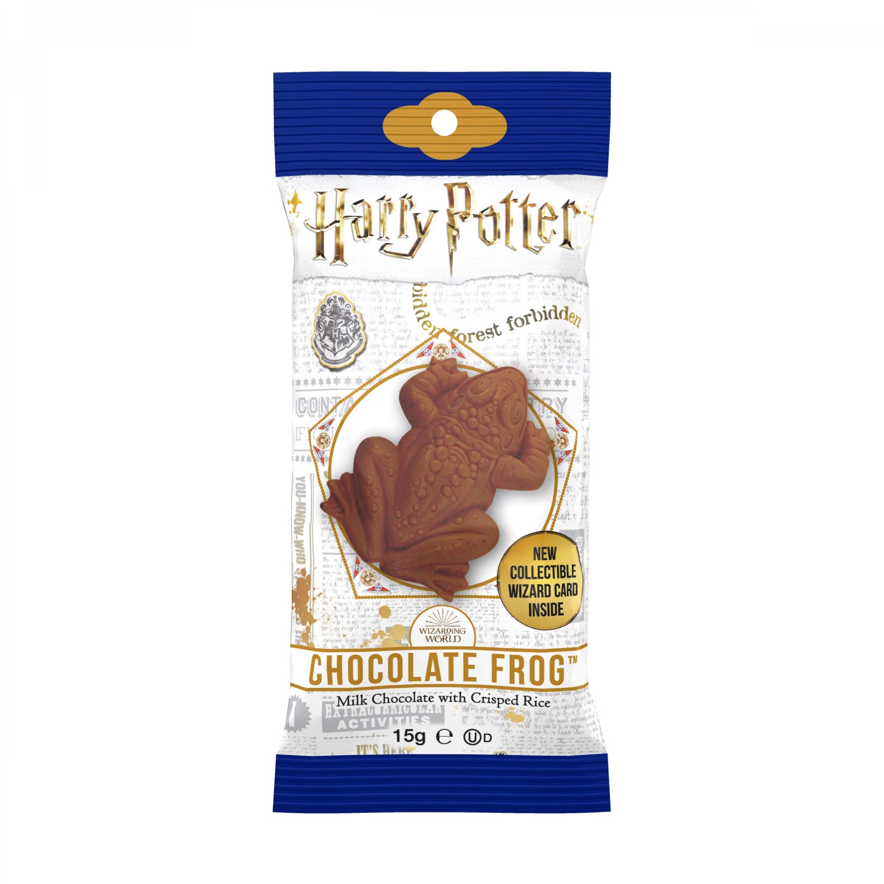Harry Potter Milk Chocolate Frog with Collectable 3d Card